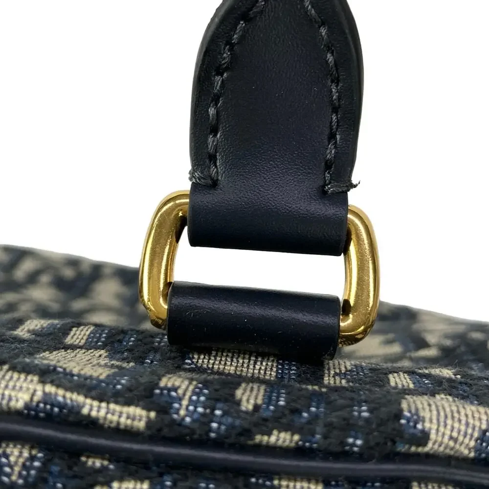 Christian Dior Handbag Dark Navy White